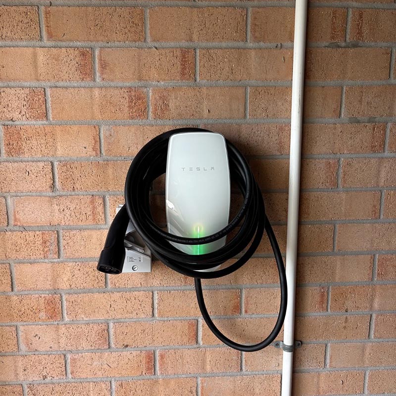 tesla chargers newcastle